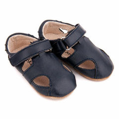 Sunday Navy Baby and Toddler First/Pre Walker Sandals - VirtuousWares:Global