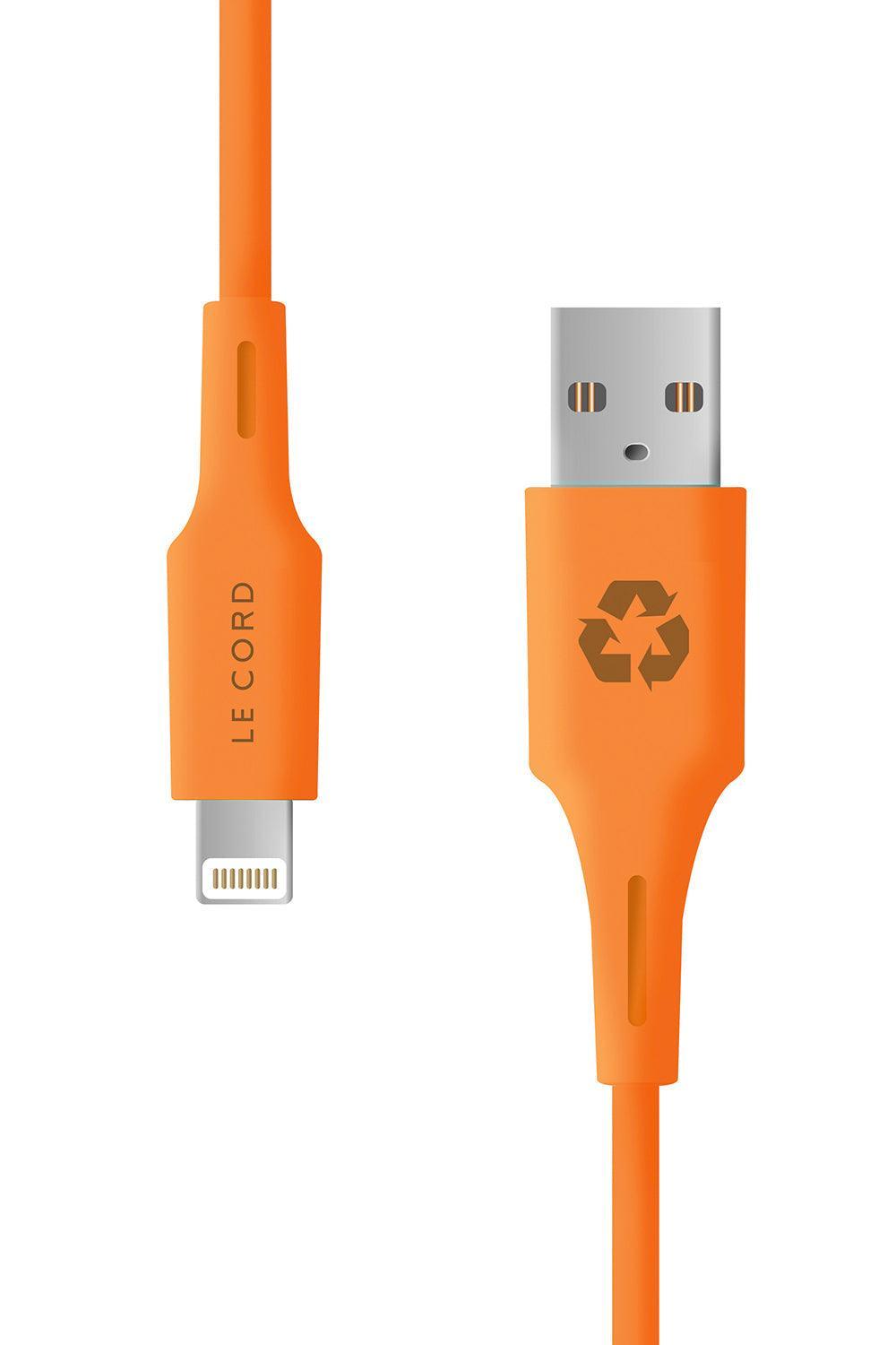 Sunset iPhone Lightning cable · 1.2 meter · Made of recycled plastics - VirtuousWares:Global
