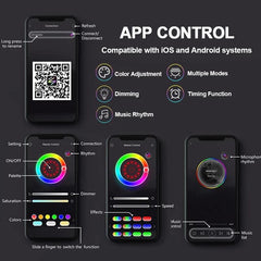 Sunset Lamp RGB 16 Color APP Remote Control Atmosphere Projection Lamp - VirtuousWares:Global