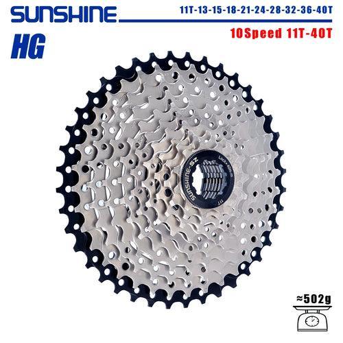 SUNSHINE Bicycle Cassette 8/9/10/11/12Speed Freewheel - VirtuousWares:Global
