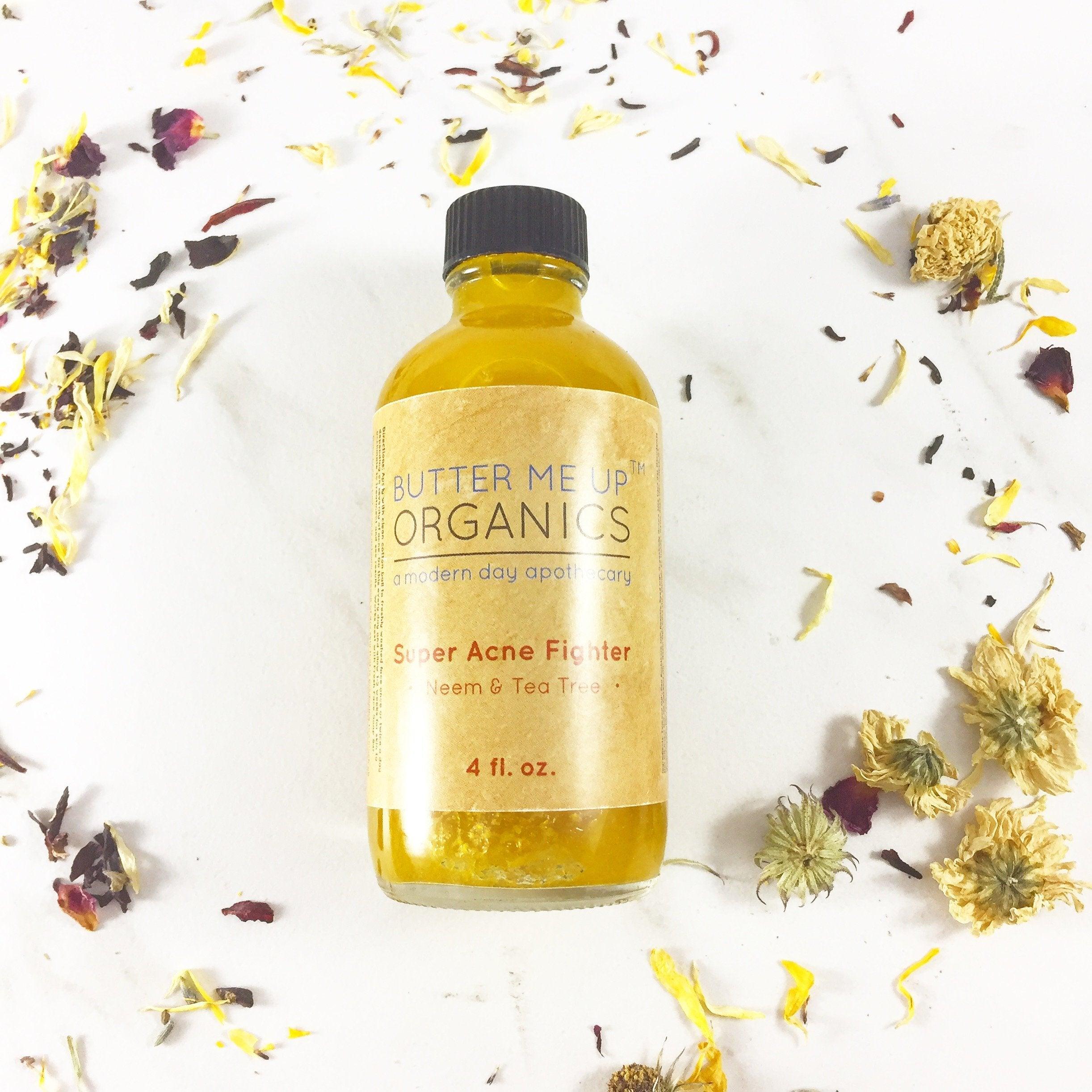 Super Acne Fighter / Organic Acne Treatment / Acne / Essential Oils / - VirtuousWares:Global