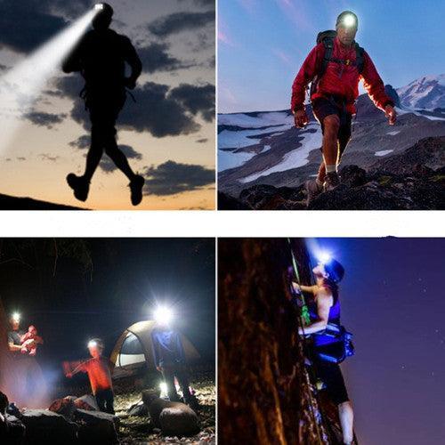 Super Bright 5 LED Zoomable Headlight Waterproof Headlamps for Camping - VirtuousWares:Global