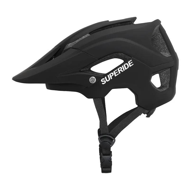 SUPERIDE Outdoor DH MTB Bicycle Helmet Integrally-molded Road Mountain Bike Helmet Ultralight Racing Riding Cycling Helmet - VirtuousWares:Global