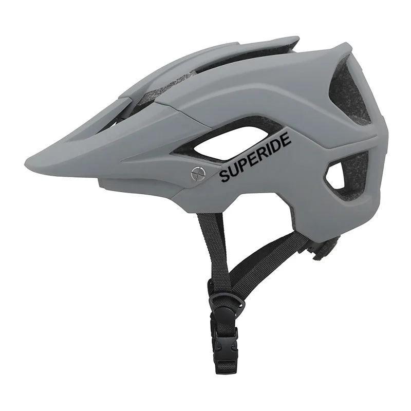 SUPERIDE Outdoor DH MTB Bicycle Helmet Integrally-molded Road Mountain Bike Helmet Ultralight Racing Riding Cycling Helmet - VirtuousWares:Global