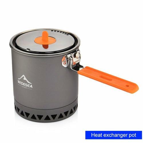 Tableware for Camping 1.6L Pot Tourist Dishes Tourism Hiking Picnic - VirtuousWares:Global