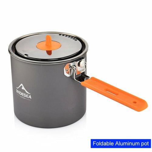 Tableware for Camping 1.6L Pot Tourist Dishes Tourism Hiking Picnic - VirtuousWares:Global