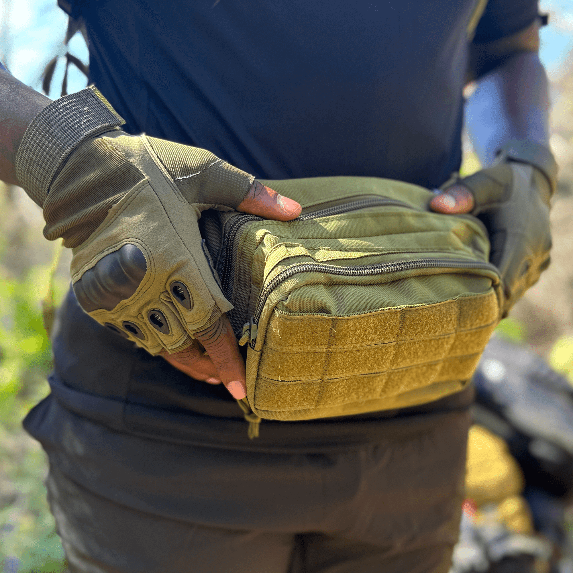 Tactical Fingerless Airsoft Gloves for Outdoor Sports, Paintball, and - VirtuousWares:Global