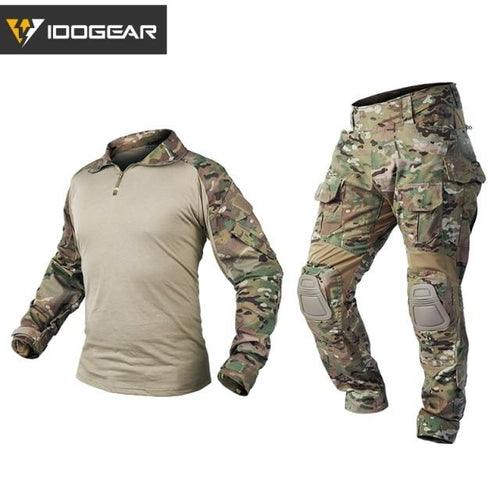 Tactical G3 Combat Suit Shirt & Pants Knee Pads Update Ver Camo - VirtuousWares:Global