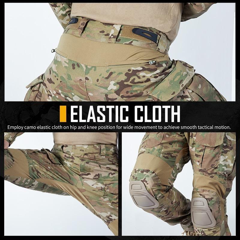 Tactical G3 Combat Suit Shirt & Pants Knee Pads Update Ver Camo - VirtuousWares:Global