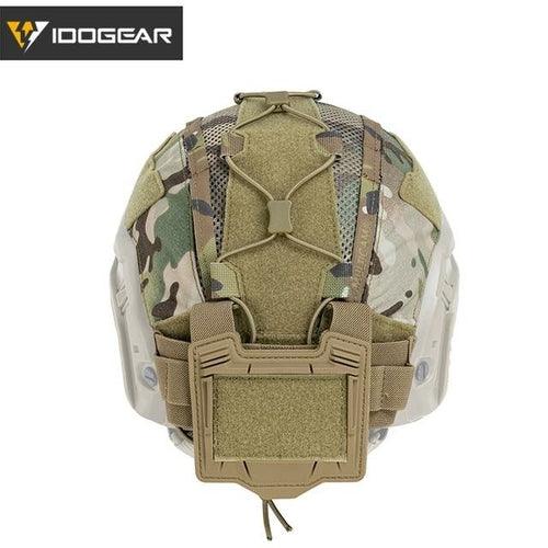 Tactical Helmet Cover For Maritime Helmet with NVG Battery Pouch - VirtuousWares:Global