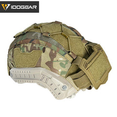 Tactical Helmet Cover For Maritime Helmet with NVG Battery Pouch - VirtuousWares:Global