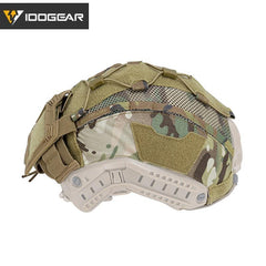 Tactical Helmet Cover For Maritime Helmet with NVG Battery Pouch - VirtuousWares:Global