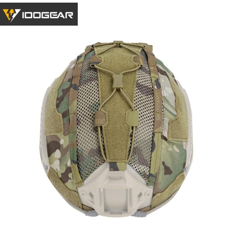 Tactical Helmet Cover For Maritime Helmet with NVG Battery Pouch - VirtuousWares:Global