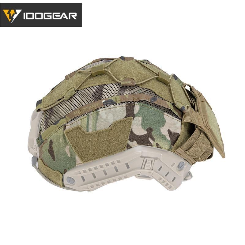 Tactical Helmet Cover For Maritime Helmet with NVG Battery Pouch - VirtuousWares:Global