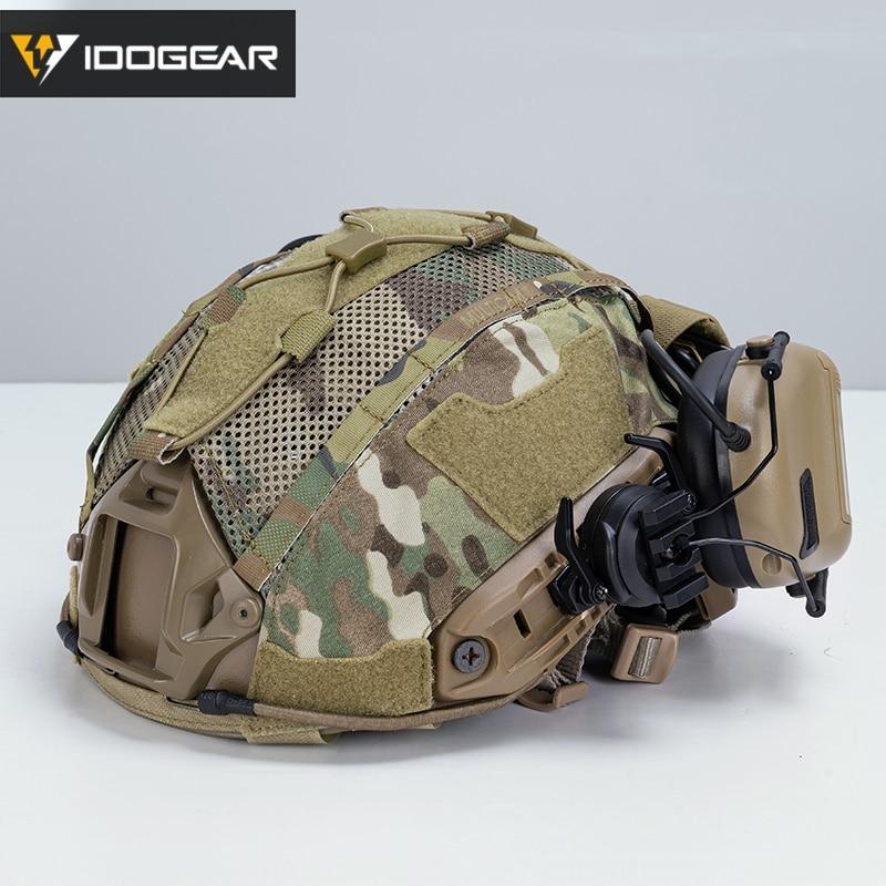 Tactical Helmet Cover For Maritime Helmet with NVG Battery Pouch - VirtuousWares:Global