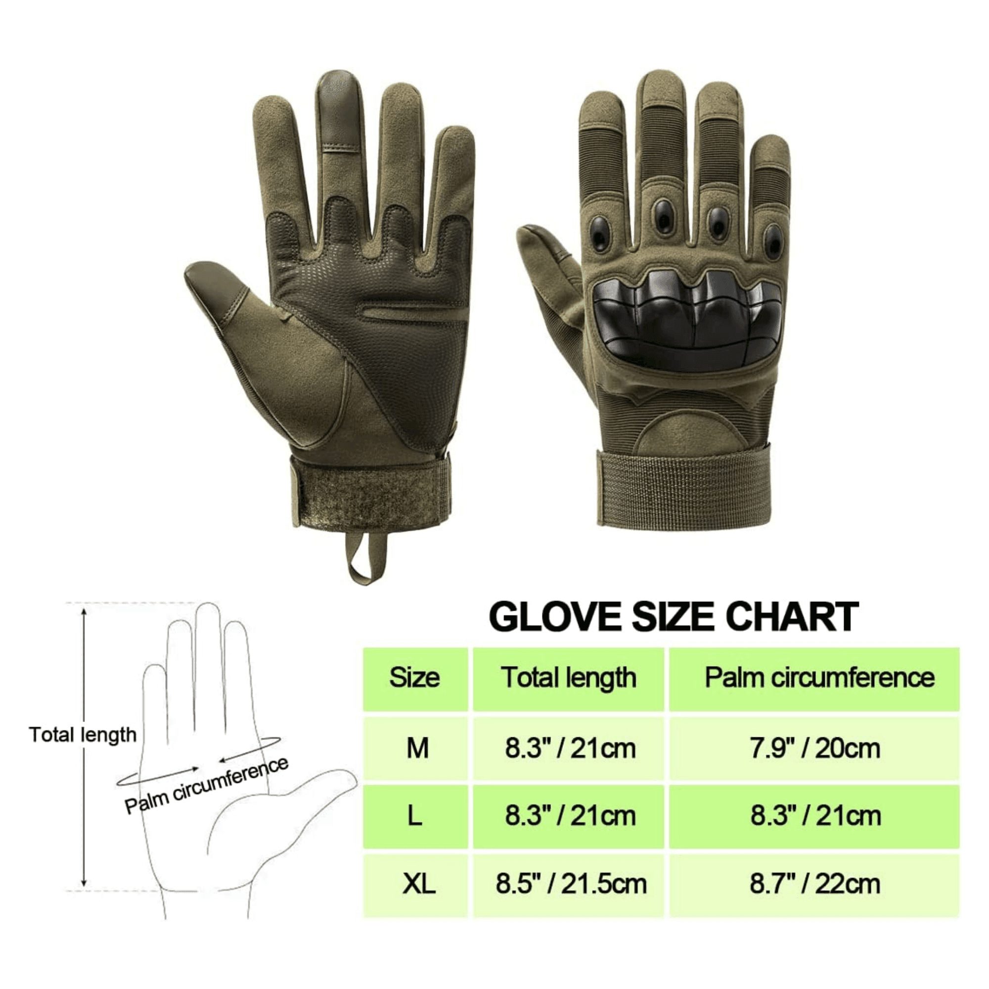 Tactical Military Airsoft Gloves for Outdoor Sports, Paintball, and - VirtuousWares:Global
