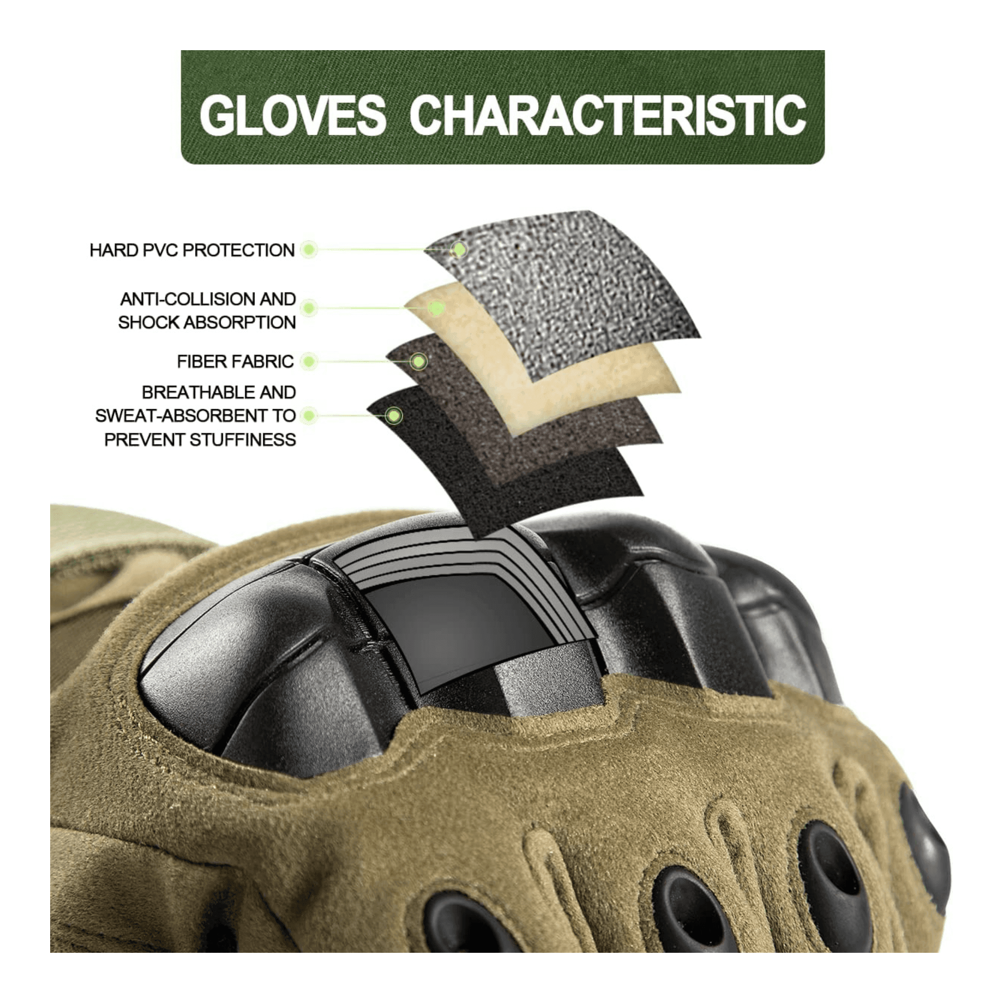 Tactical Military Airsoft Gloves for Outdoor Sports, Paintball, and - VirtuousWares:Global