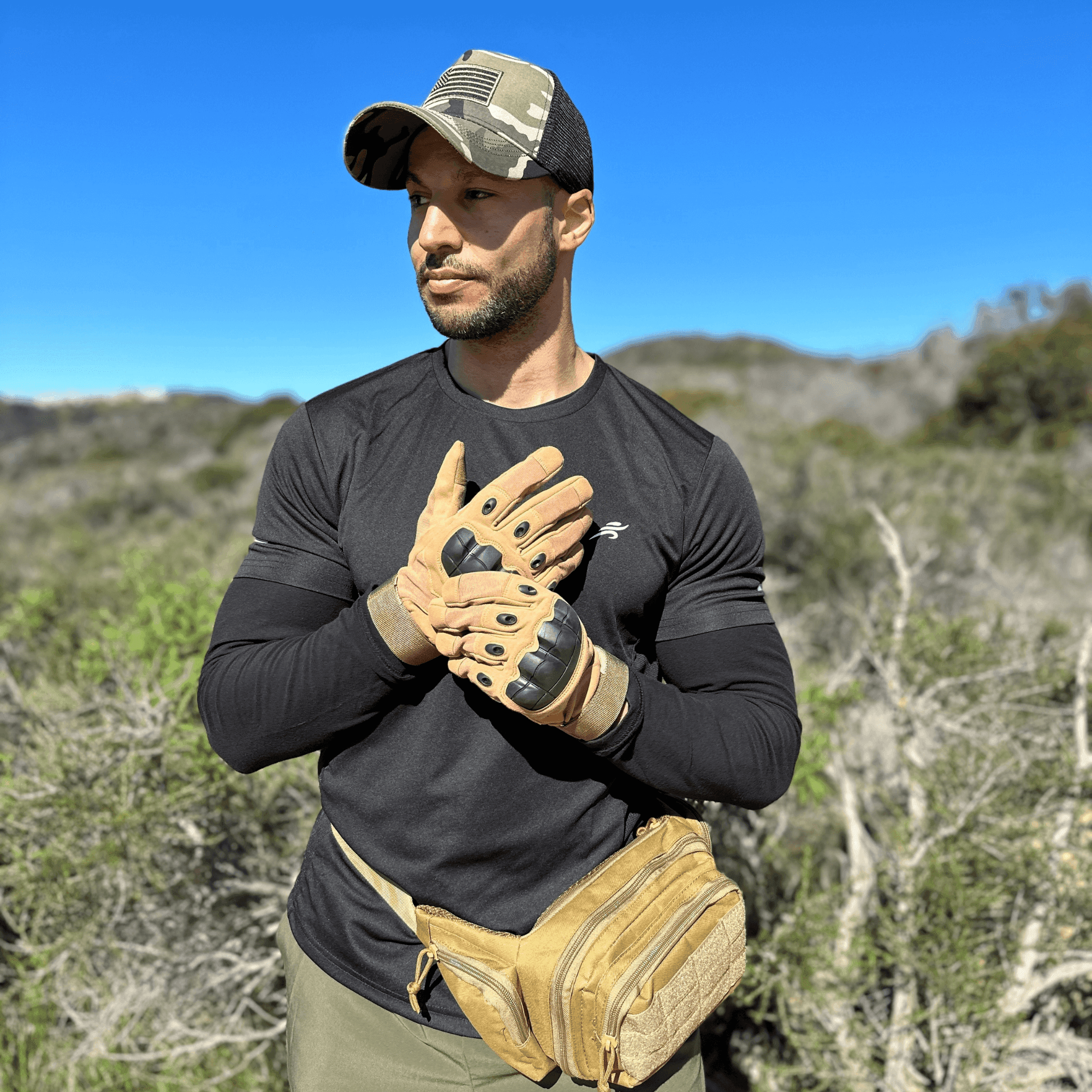 Tactical Military Airsoft Gloves for Outdoor Sports, Paintball, and - VirtuousWares:Global