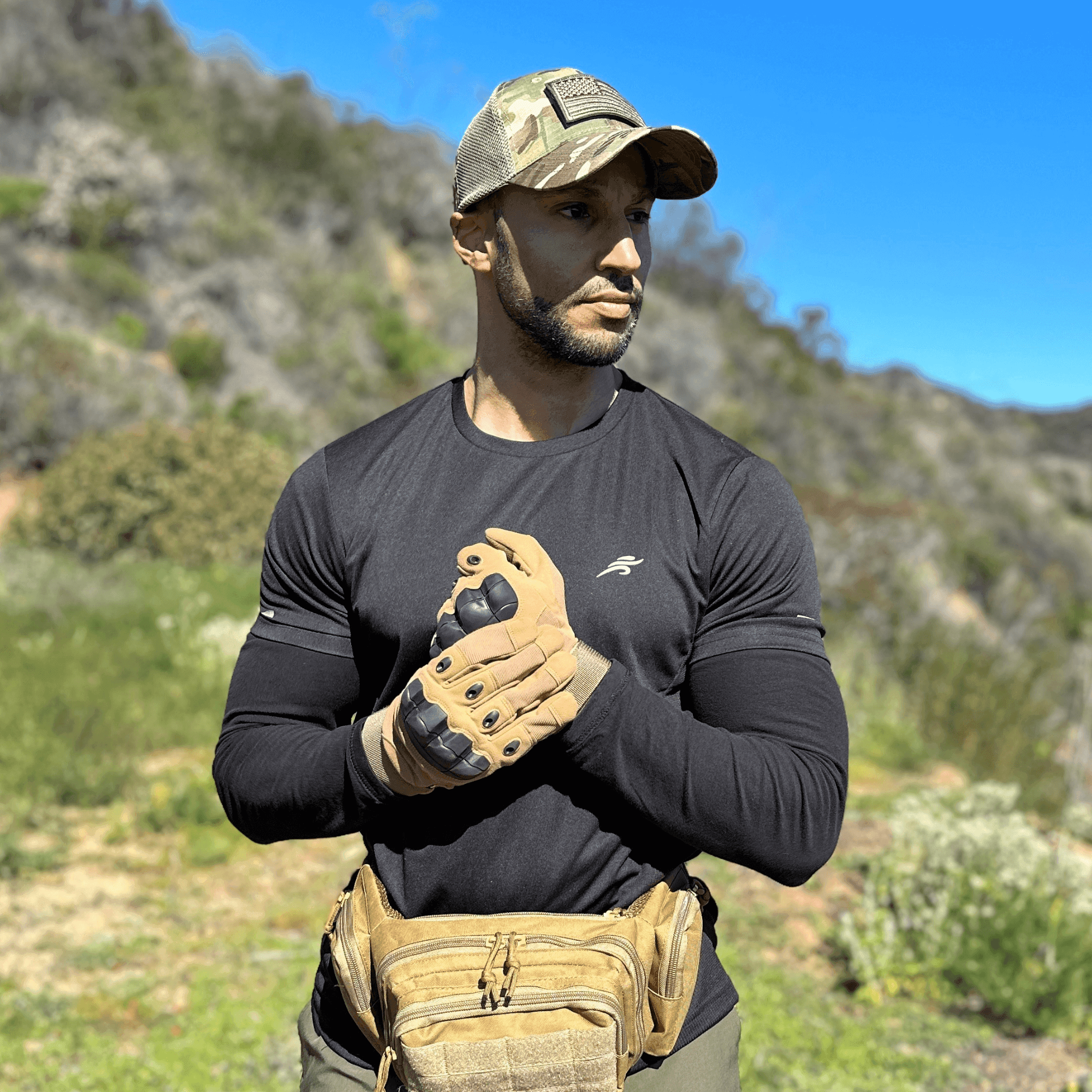 Tactical Military Airsoft Gloves for Outdoor Sports, Paintball, and - VirtuousWares:Global