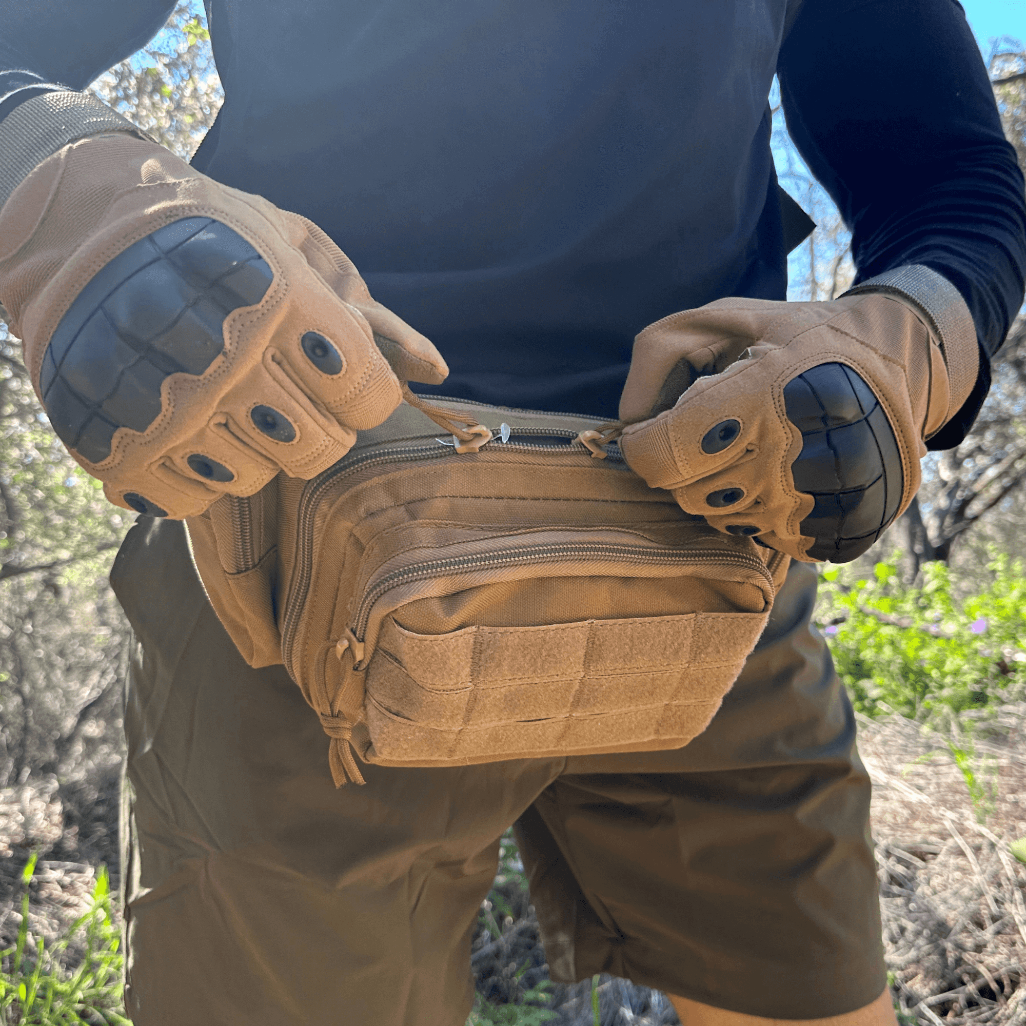 Tactical Military Airsoft Gloves for Outdoor Sports, Paintball, and - VirtuousWares:Global