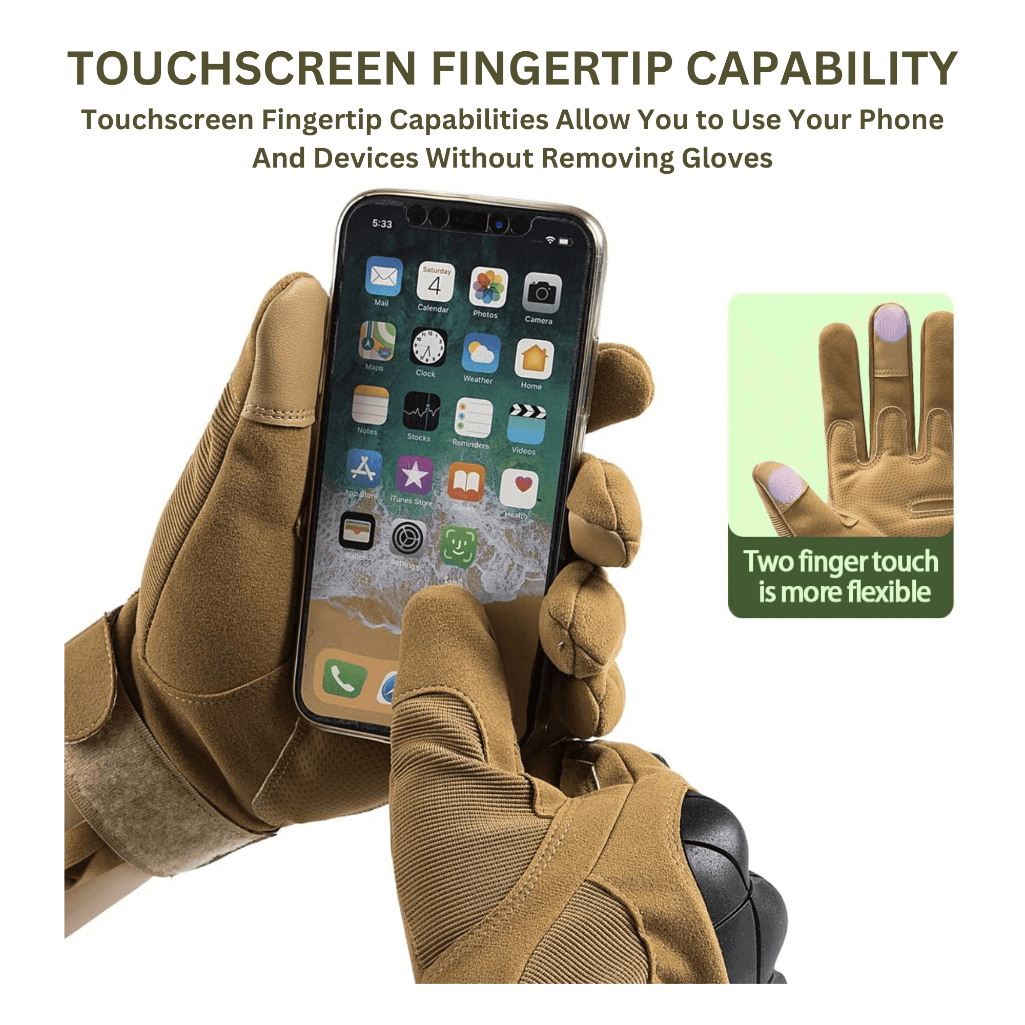 Tactical Military Airsoft Gloves for Outdoor Sports, Paintball, and - VirtuousWares:Global
