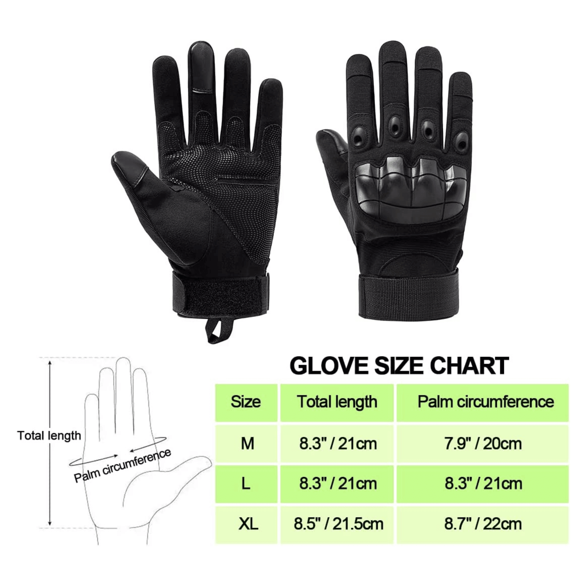 Tactical Military Airsoft Gloves for Outdoor Sports, Paintball, and - VirtuousWares:Global