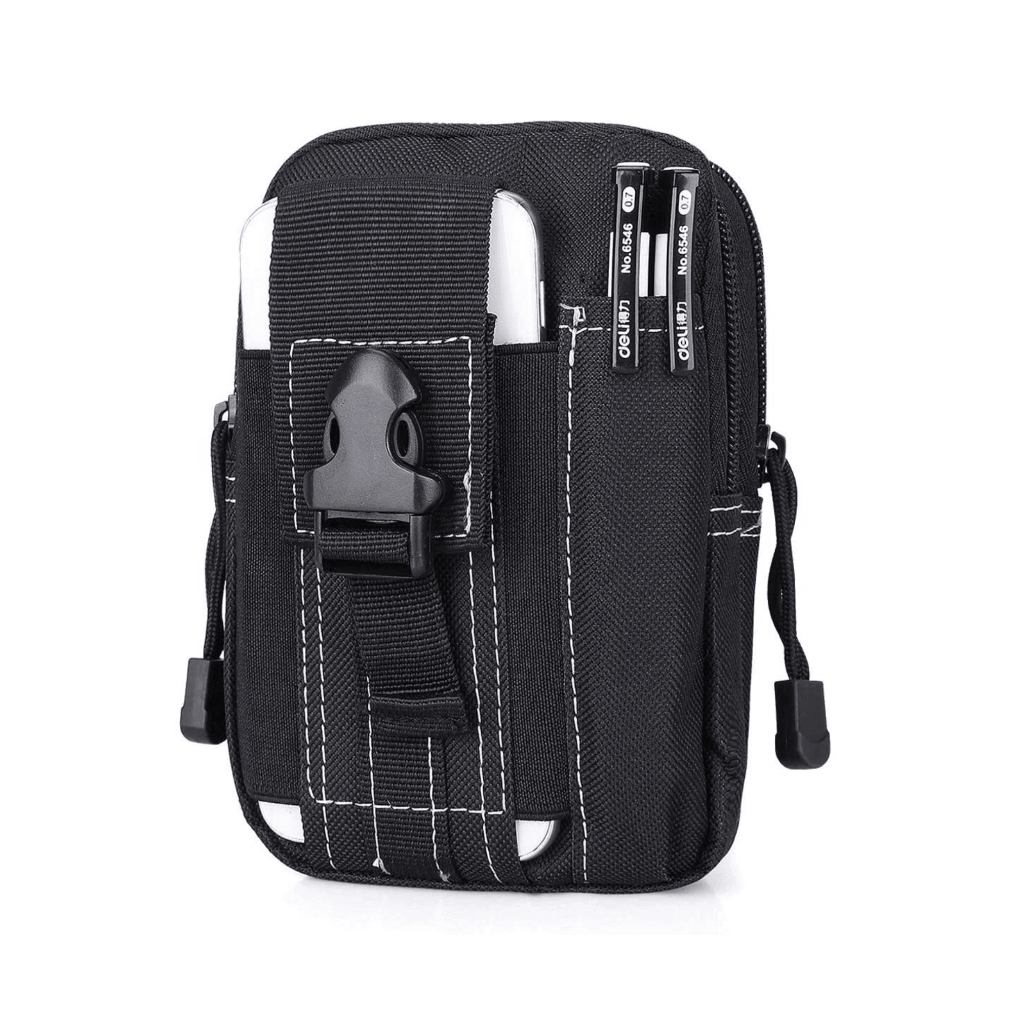 Tactical MOLLE Pouch & Waist Bag for Hiking & Outdoor Activities - VirtuousWares:Global