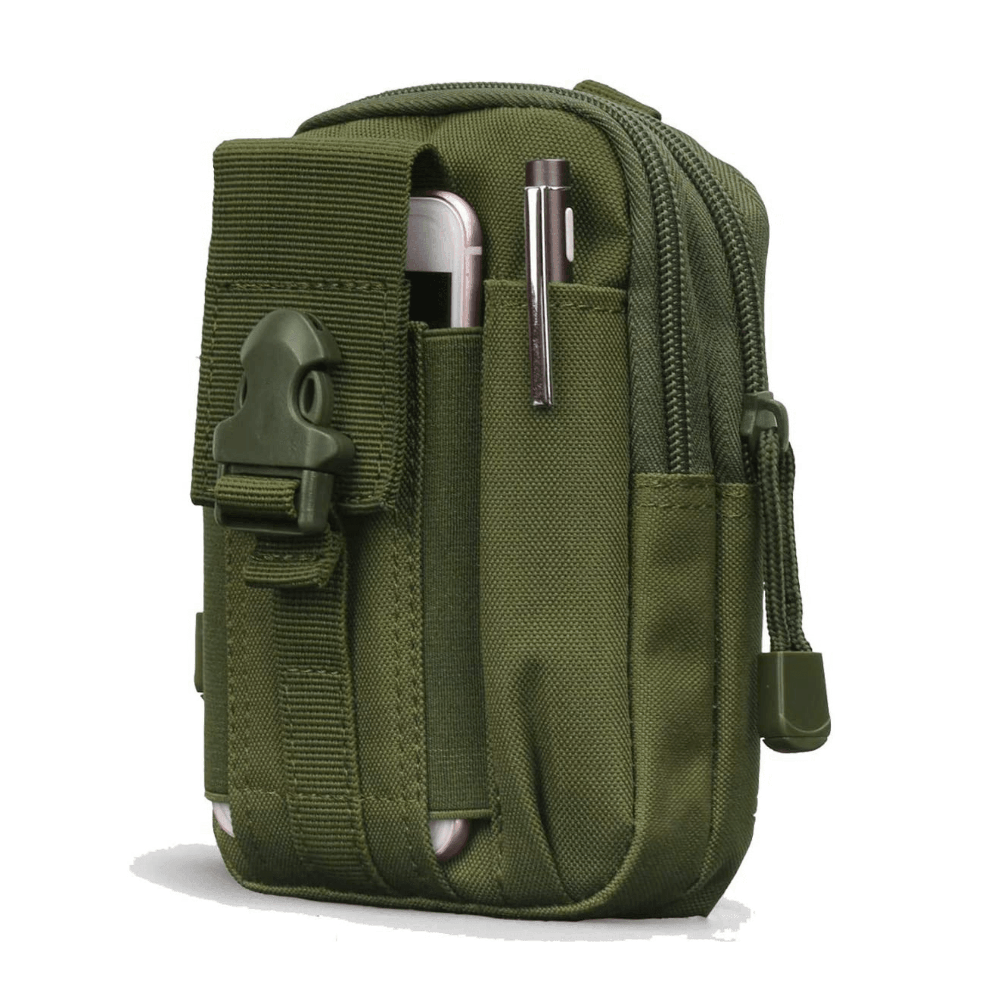 Tactical MOLLE Pouch & Waist Bag for Hiking & Outdoor Activities - VirtuousWares:Global