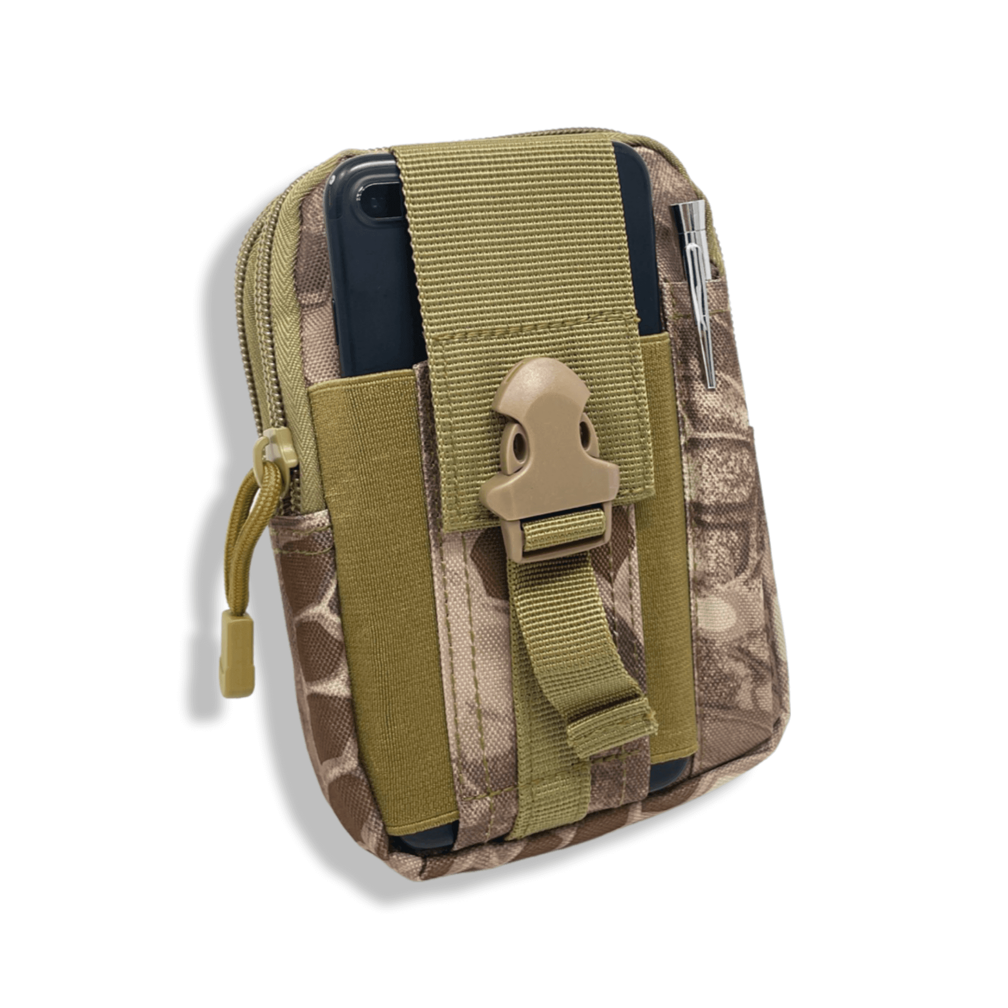 Tactical MOLLE Pouch & Waist Bag for Hiking & Outdoor Activities - VirtuousWares:Global