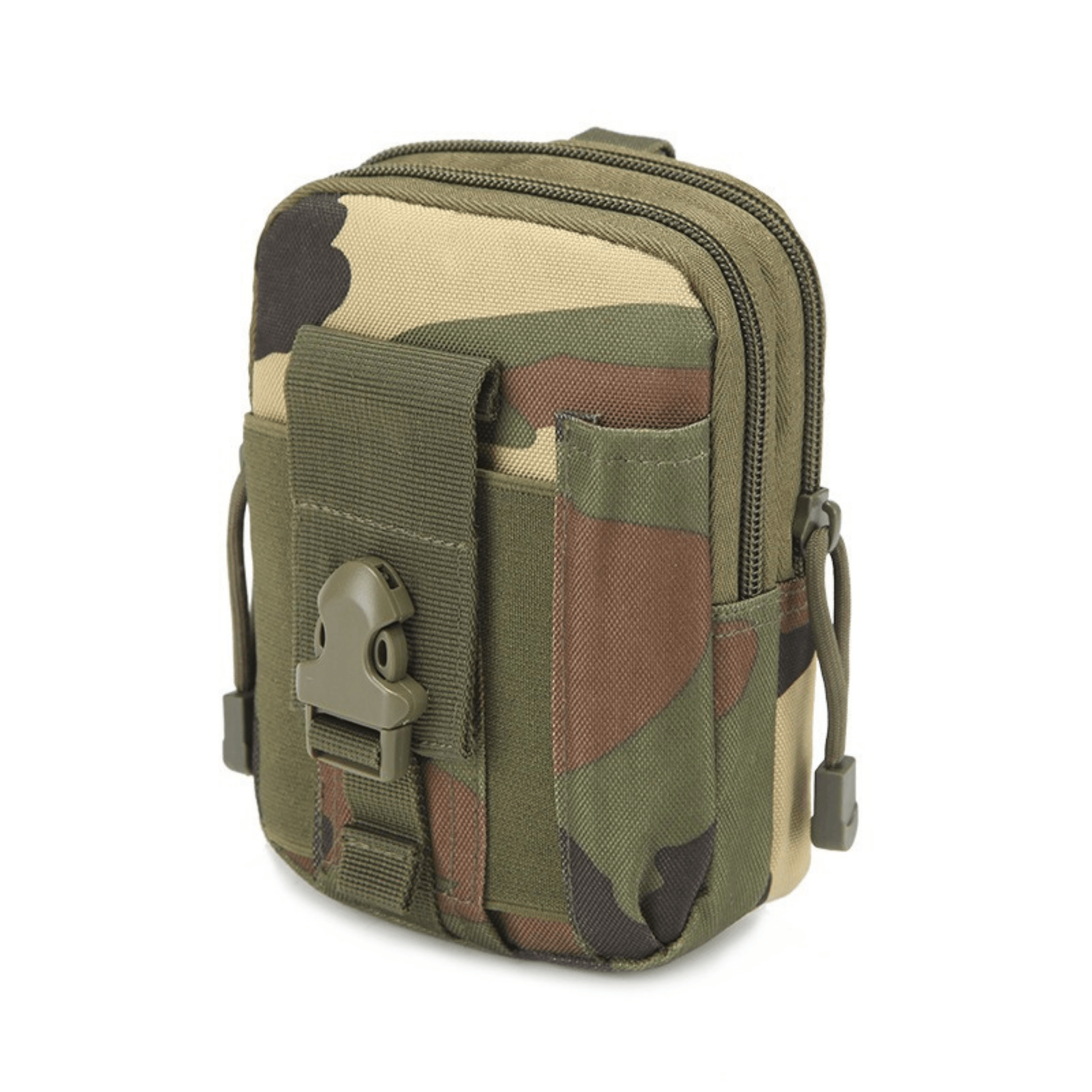 Tactical MOLLE Pouch & Waist Bag for Hiking & Outdoor Activities - VirtuousWares:Global