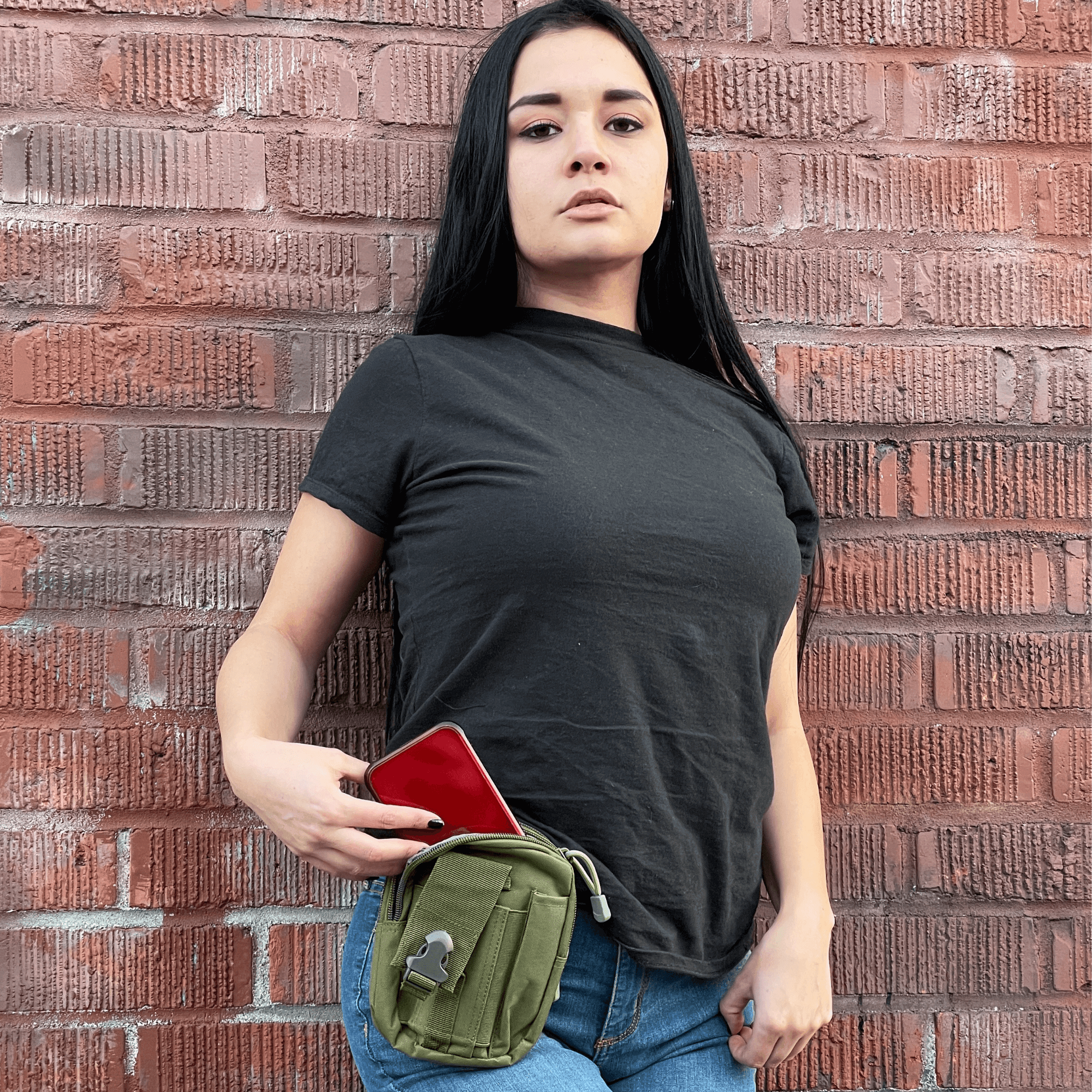 Tactical MOLLE Pouch & Waist Bag for Hiking & Outdoor Activities - VirtuousWares:Global