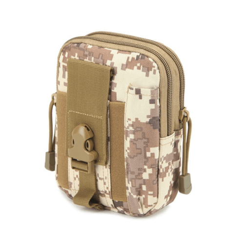 Tactical MOLLE Pouch & Waist Bag for Hiking & Outdoor Activities - VirtuousWares:Global