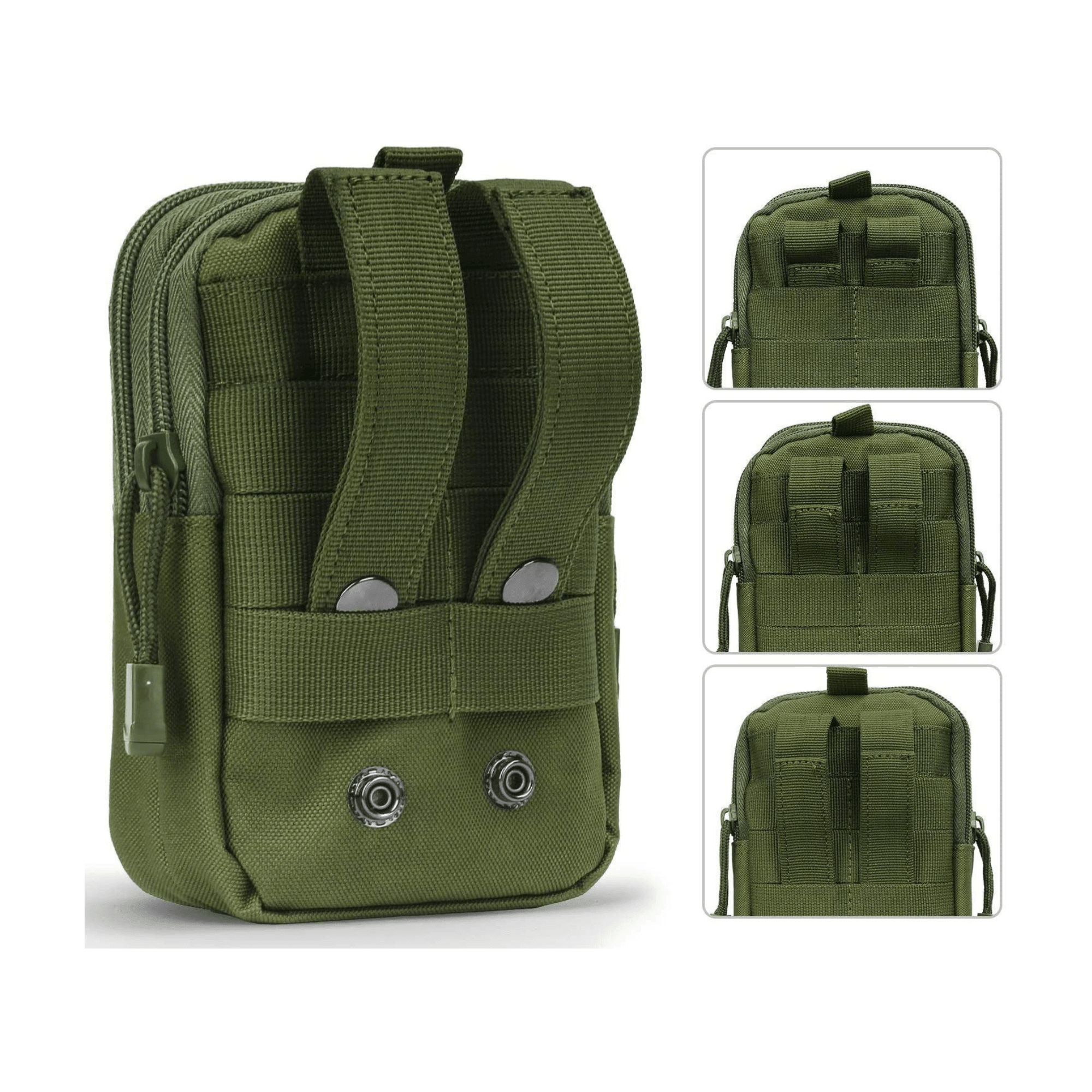 Tactical MOLLE Pouch & Waist Bag for Hiking & Outdoor Activities - VirtuousWares:Global