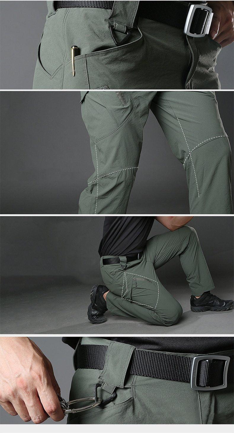 Tactical Pants Men Summer Quick Dry Multi-pockets Military Pants - VirtuousWares:Global