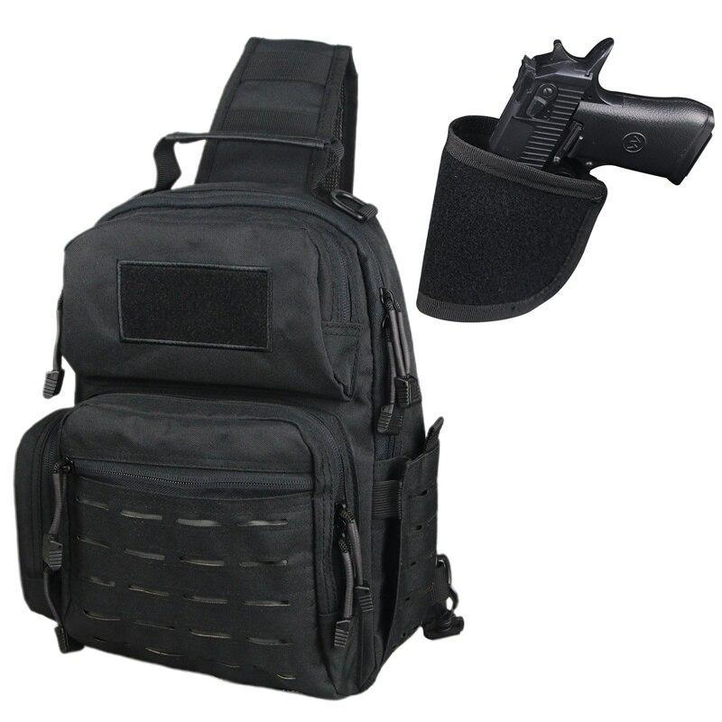 Tactical Shoulder Bag Gun Holster Military Sling Bag Hunting Camping - VirtuousWares:Global