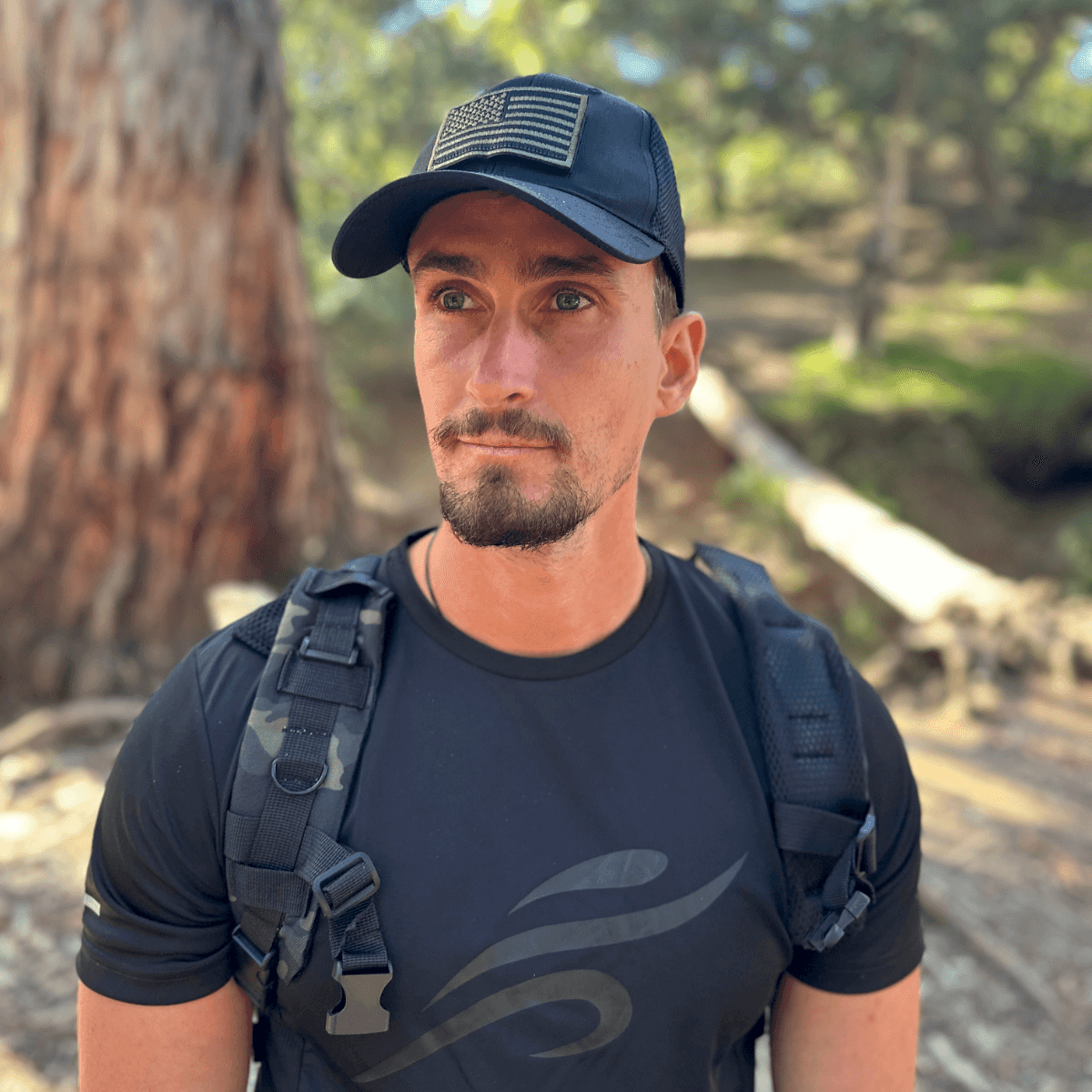 Tactical-Style Patch Hat with Adjustable Strap - VirtuousWares:Global