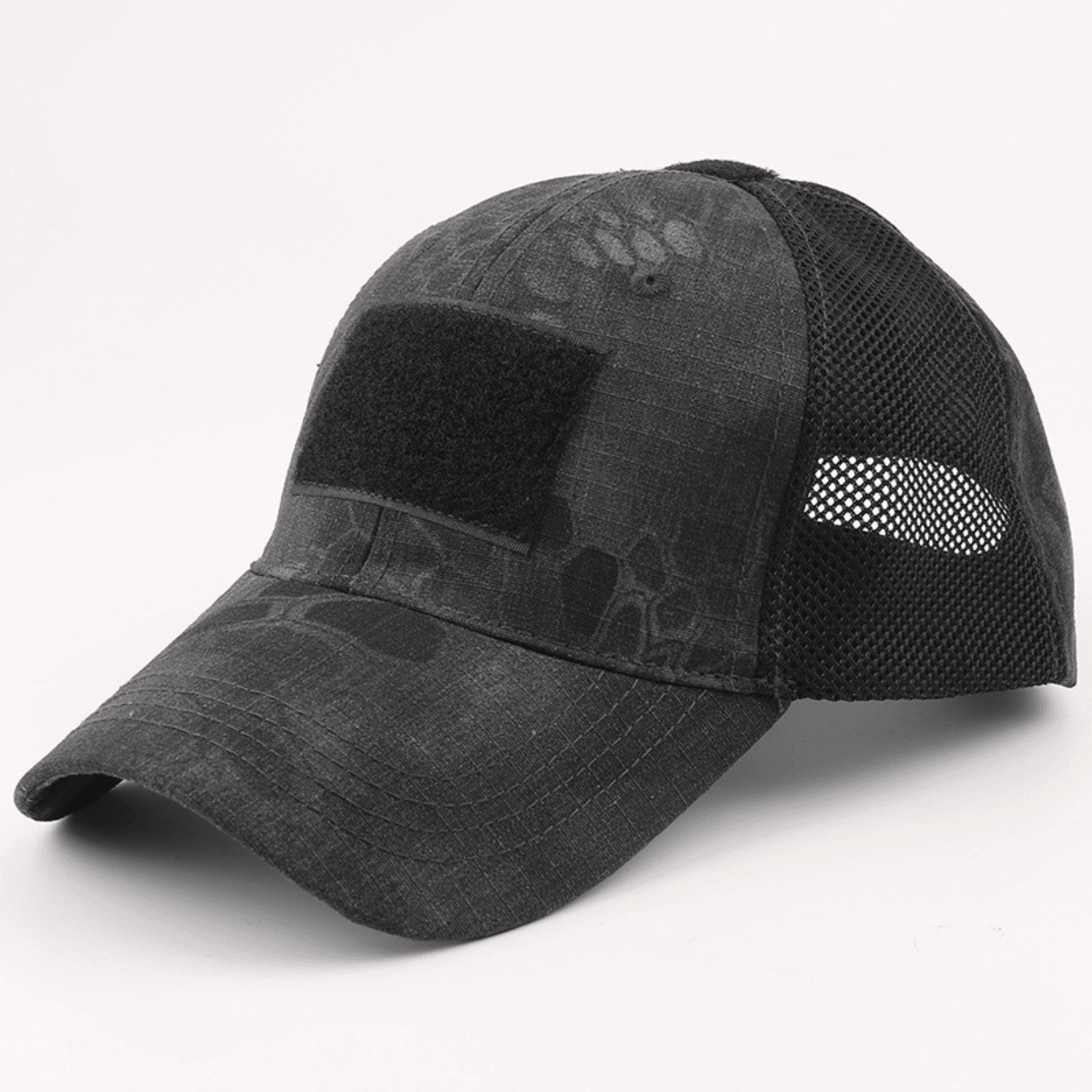 Tactical-Style Patch Hat with Adjustable Strap - VirtuousWares:Global