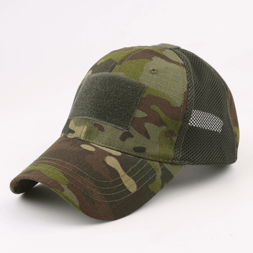 Tactical-Style Patch Hat with Adjustable Strap - VirtuousWares:Global