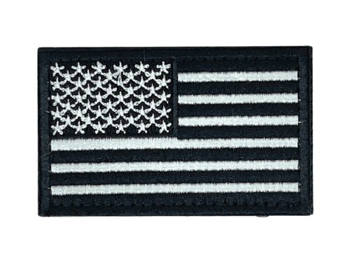 Tactical USA Flag Patch with Detachable Backing - VirtuousWares:Global