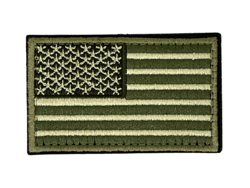 Tactical USA Flag Patch with Detachable Backing - VirtuousWares:Global