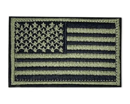 Tactical USA Flag Patch with Detachable Backing - VirtuousWares:Global