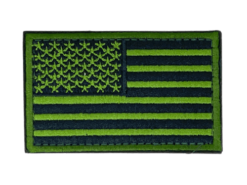 Tactical USA Flag Patch with Detachable Backing - VirtuousWares:Global