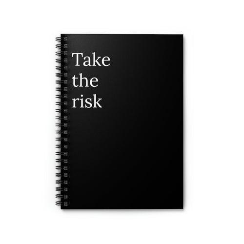 Take The Risk Motivational Notebook - VirtuousWares:Global