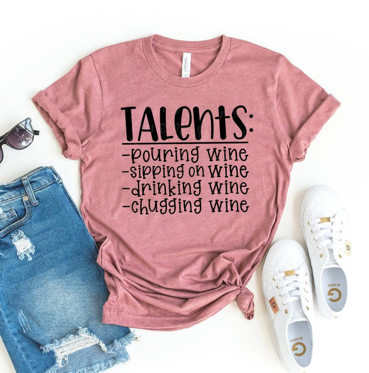 Talents Pouring Wine T-shirt - VirtuousWares:Global