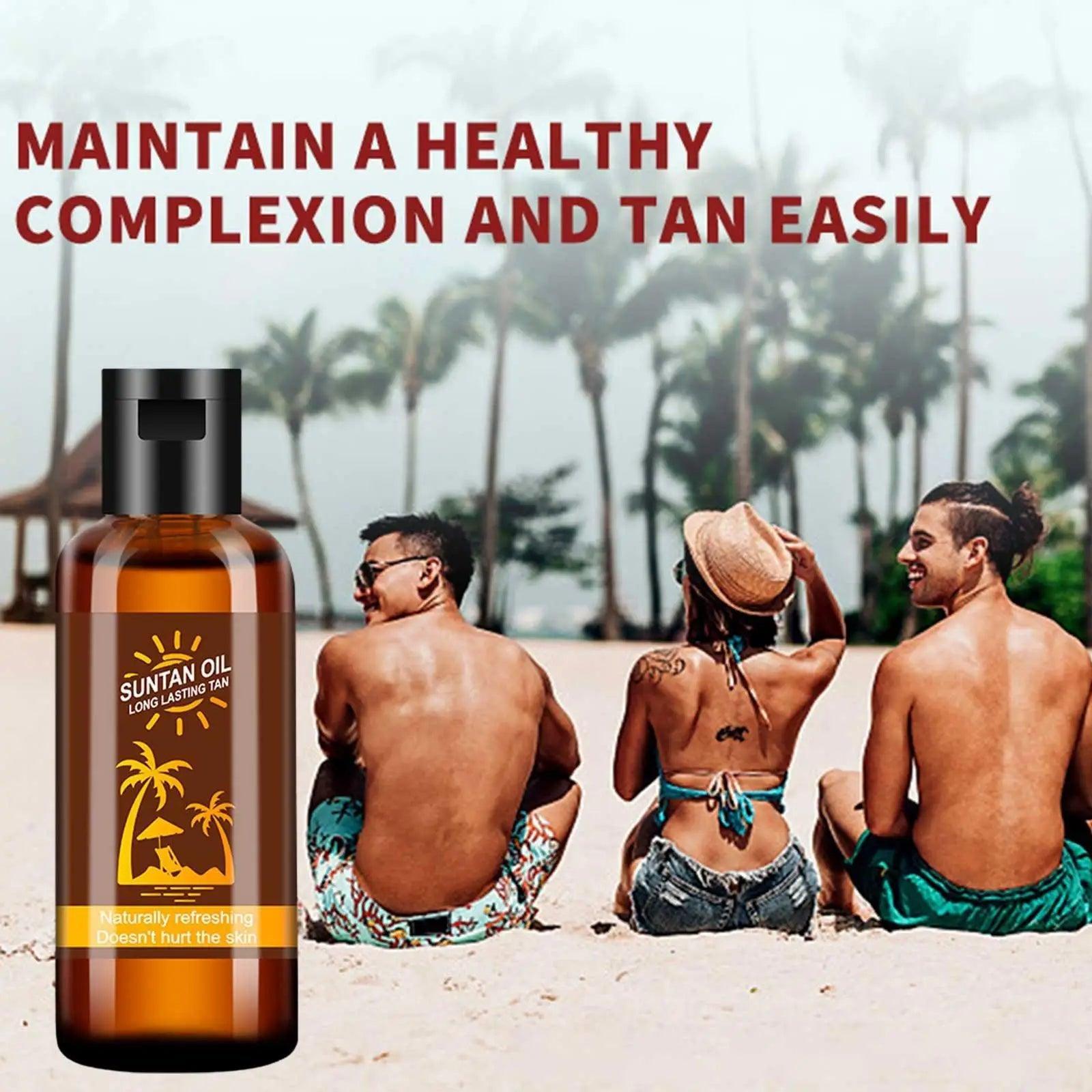 Tanning Lotion Oil Body Bronzer Self-tanning - VirtuousWares:Global