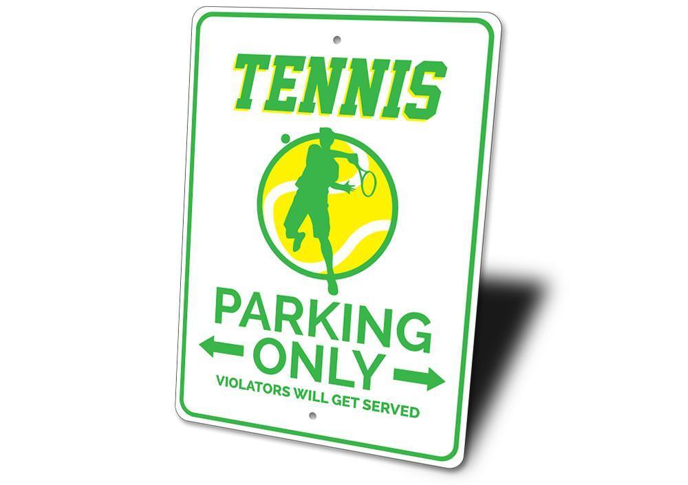 Tennis Parking Sign - VirtuousWares:Global