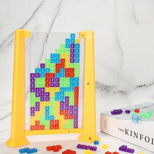 Tetris Game Colorful 3D Puzzle Tangram Math Toys - VirtuousWares:Global