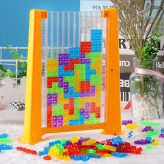 Tetris Game Colorful 3D Puzzle Tangram Math Toys - VirtuousWares:Global