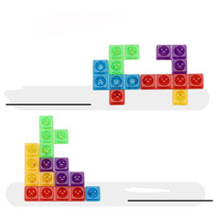 Tetris Game Colorful 3D Puzzle Tangram Math Toys - VirtuousWares:Global