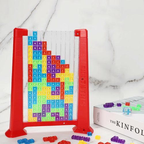 Tetris Game Colorful 3D Puzzle Tangram Math Toys - VirtuousWares:Global